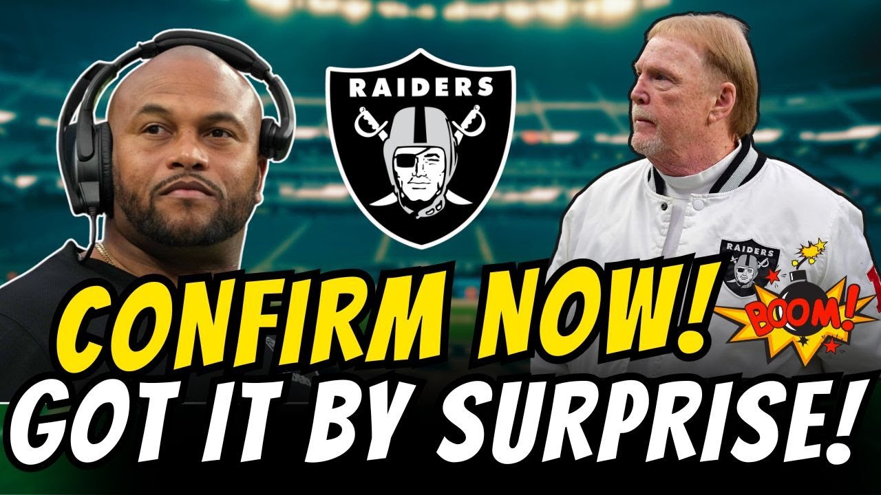 Confirm Now! Got It By Surprise! Latest News From Las Vegas Raiders