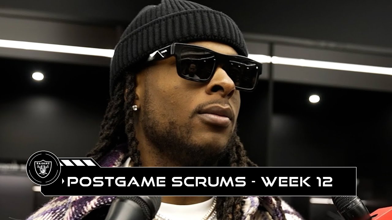 Davante Adams, Jakobi Meyers, Amik Robertson And Hunter Renfrow Postgame Media | Week 12 Vs. Chiefs