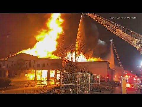 Fire Breaks Out At Vacant Building In Seattle’s Columbia City Neighborhood