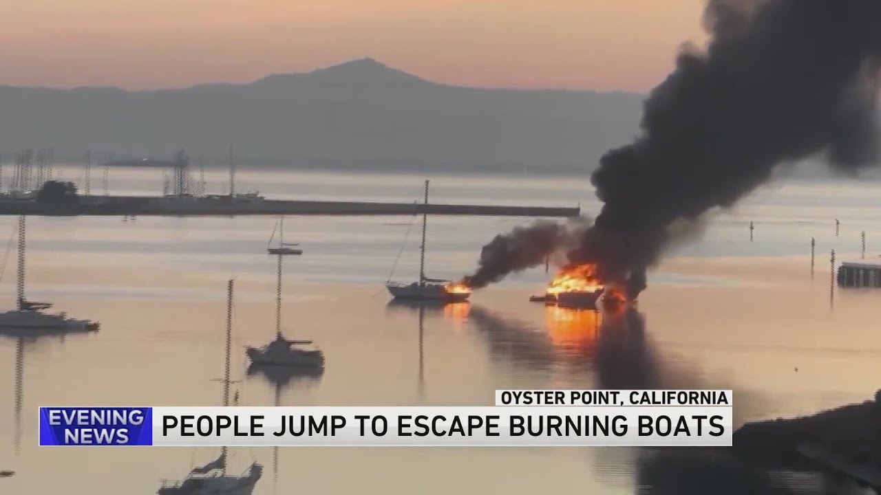 Fire Breaks Out On 3 Boats At San Francisco Marina, 1 Injured