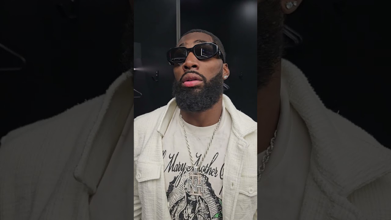 From The Las Vegas Raiders Locker Room Cb Nare Hobbs Post Win Over The New York Giants #raiders