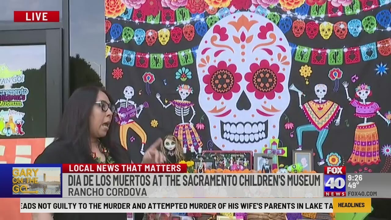 Gary On The Go – Dia De Los Muertos At The Sacramento Children”s Museum