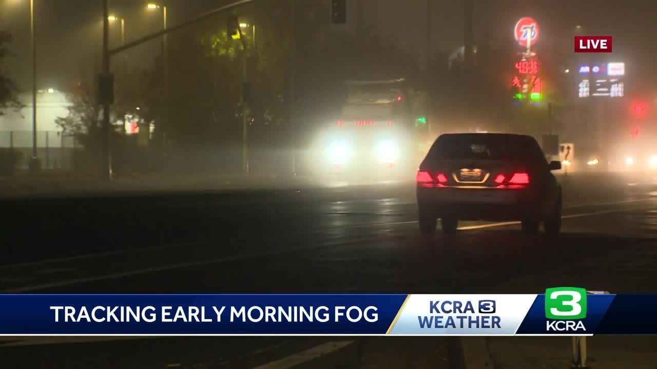Here’s A Look At Some Of The Patchy Fog In Northern California