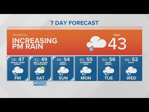 Increasing Evening Rain | King 5 Weather