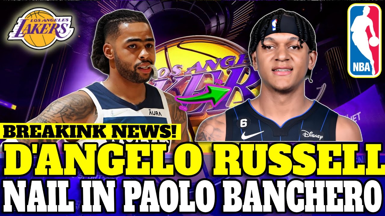 🟣🟡💥incredible! D’angelo Russell Spikes On Paolo Banchero! Los Angeles Lakers News!