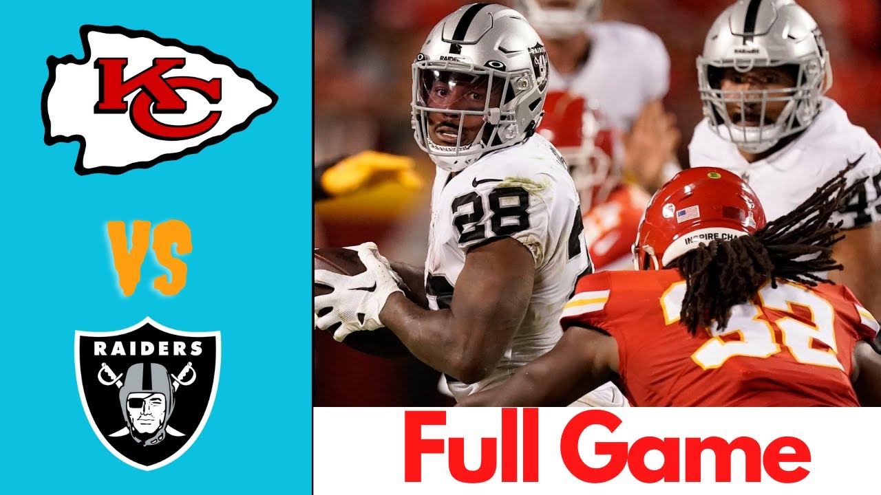 KC Chiefs Vs. Las Vegas Raiders Full Highlights HD | NFL Week 12, 2023