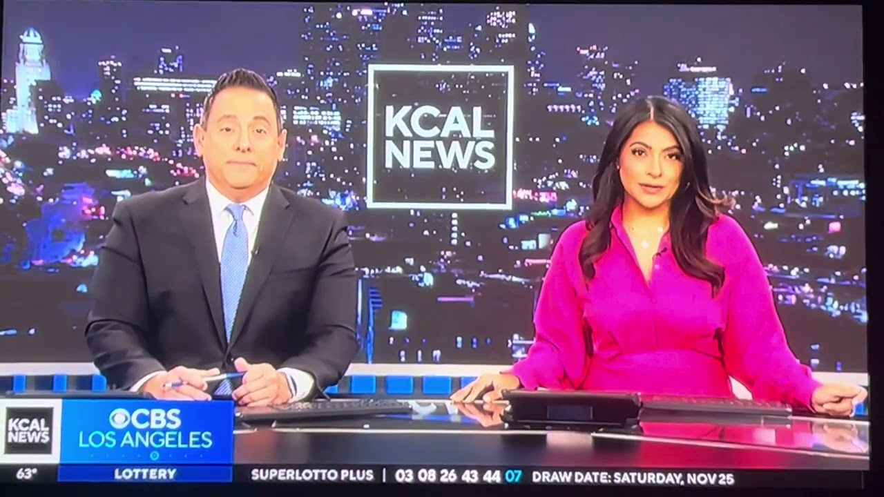 Kcal News At 6pm Sunday On Cbs Los Angeles Teaser And Open November 26, 2023