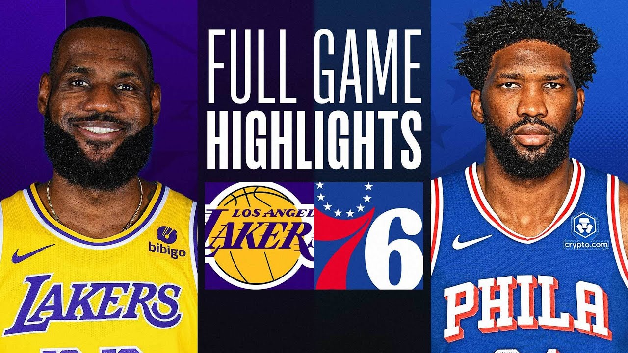 LAKERS at 76ERS | FULL GAME HIGHLIGHTS | November 27, 2023 2 Lakers At 76ers | Full Game Highlights | November 27, 2023