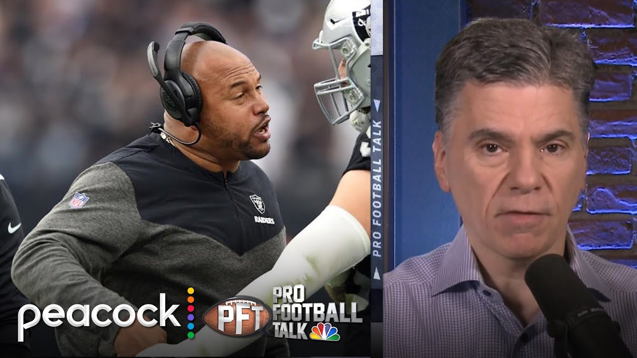 Las Vegas Raiders Name Antonio Pierce Interim Hc, Champ Kelly G.m.| Pro Football Talk | Nfl On Nbc