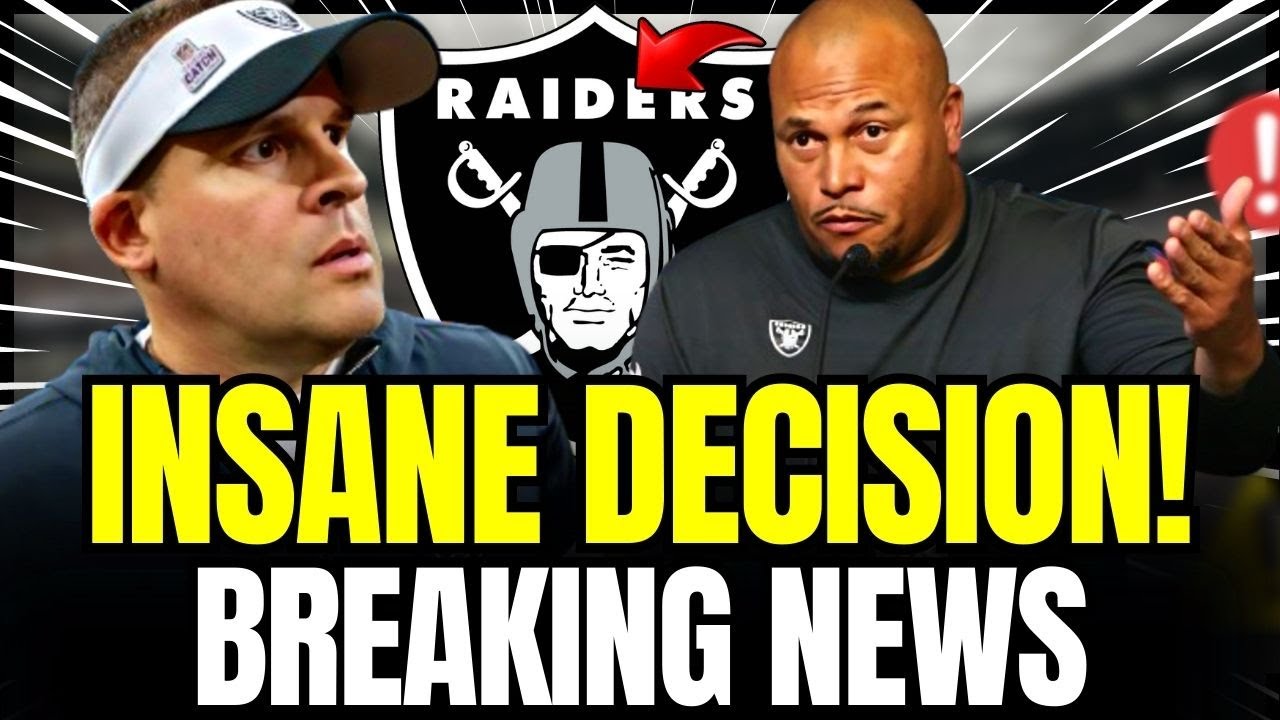 ⚫️ Left Now!! The Nfl Is Paralyzed!! Las Vegas Raiders News Today