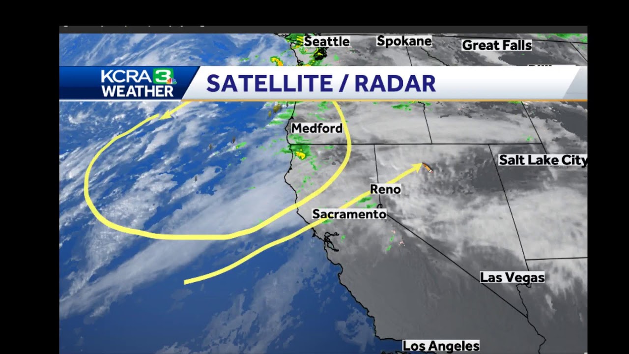 Live | Kcra 3 Weather Meteorologist Dirk Verdoorn Looks At The Rain Chances To Start Your Workwee…