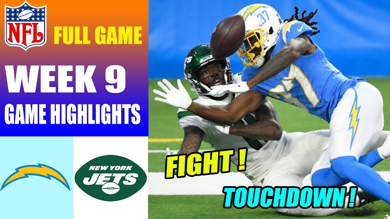 Los Angeles Chargers Vs New York Jets Full Game Week 9 (11/06/23) | Nfl Highlights 2023