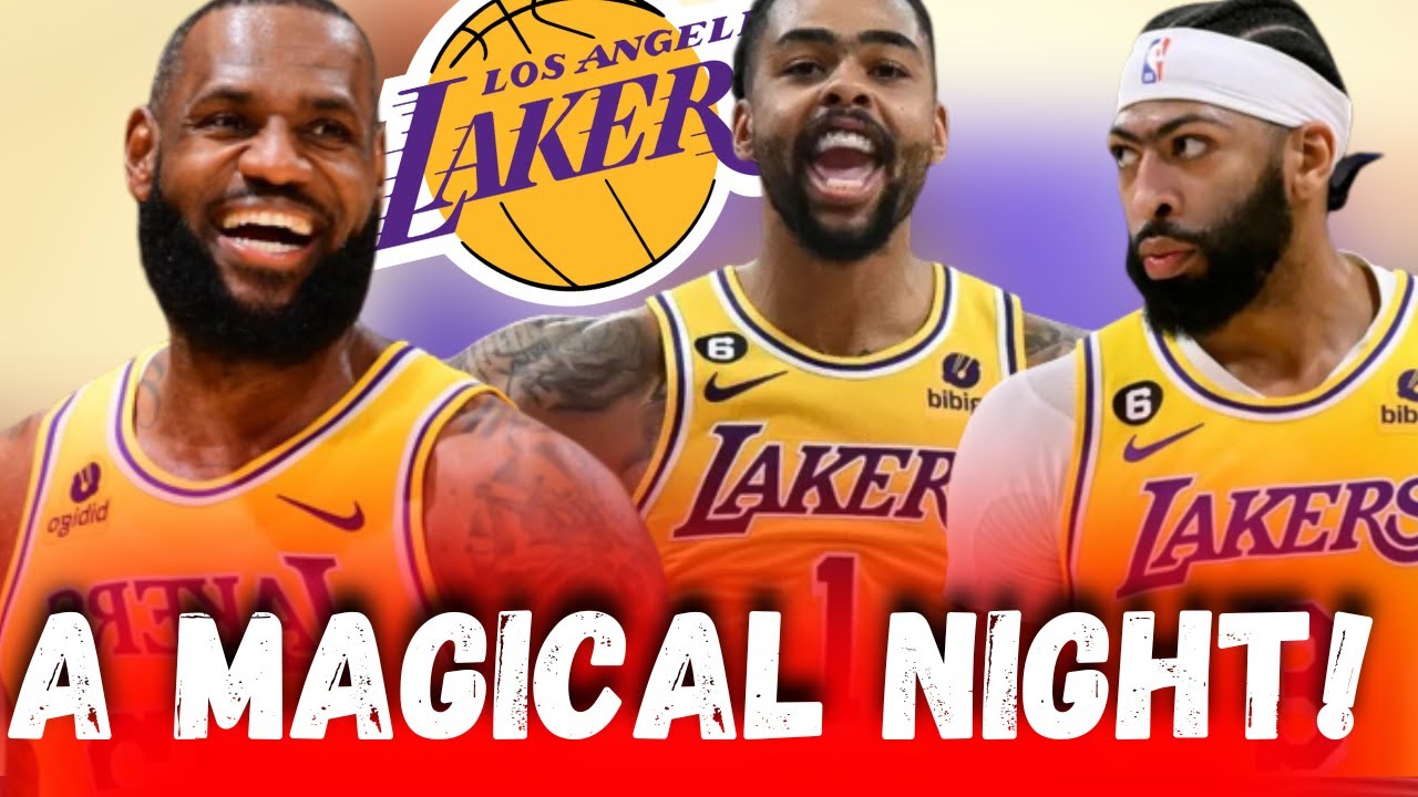 Los Angeles Lakers! Lakers News! Last Minutes! Nba! Season 23/24! Breaking News!