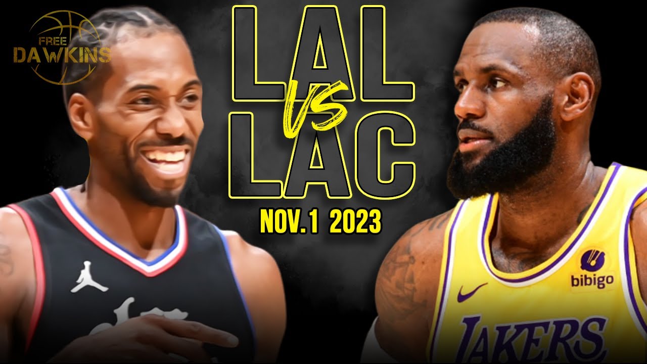 Los Angeles Lakers Vs Los Angeles Clippers Full Game Highlights | Nov 1, 2023 | Freedawkins