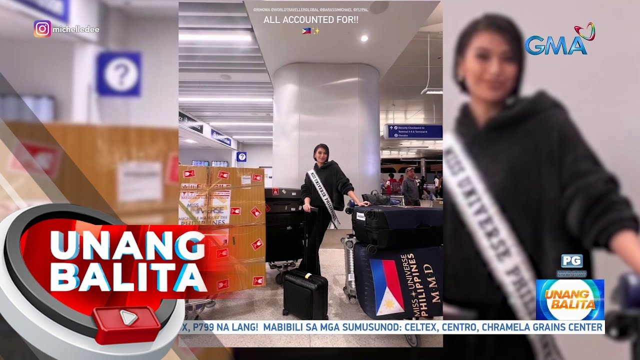 Michelle Dee, Nasa Los Angeles Na Para Maghanda Sa Miss Universe Pageant | Ub