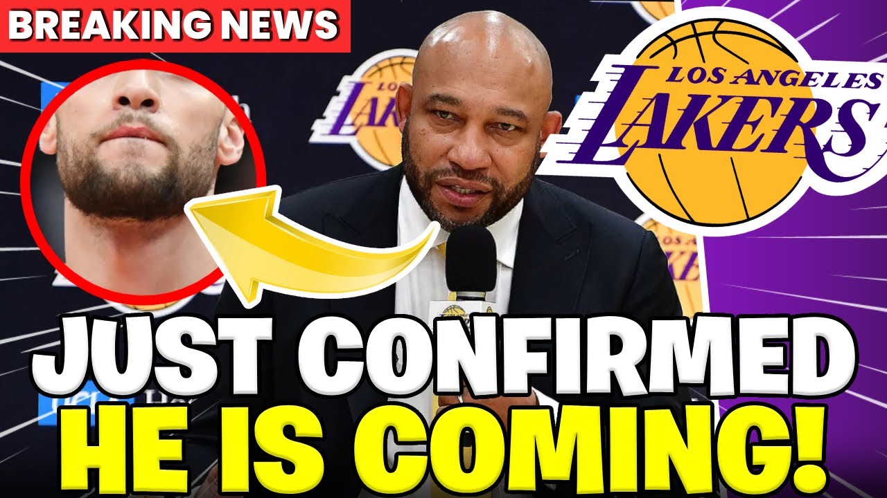 🔥 Must Watch! He Is Finally Coming! Los Angeles Lakers News Today
