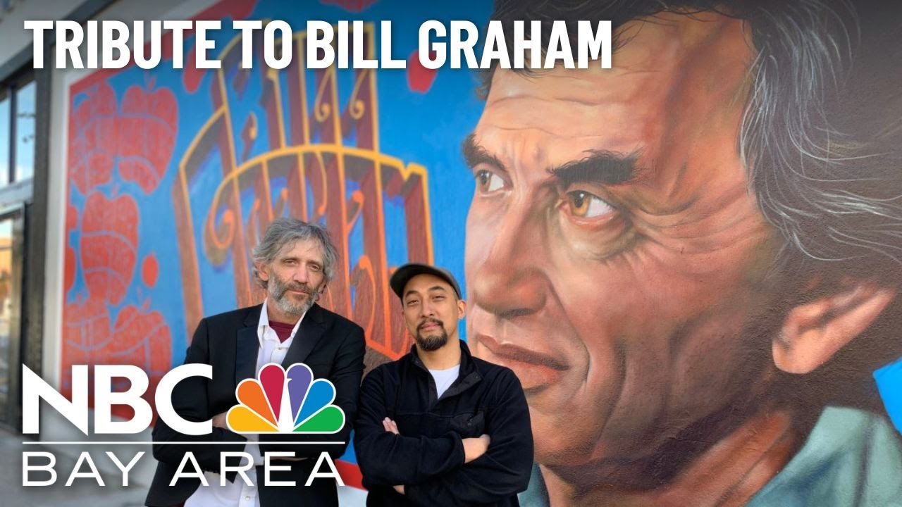 New San Francisco Mural Paints Tribute To Legendary Promoter Bill Graham