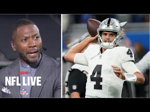 Nfl Live | Ryan Clark Drops Truth Bomb On Raiders Bench Jimmy G, To Start Aidan O’connell At Qb