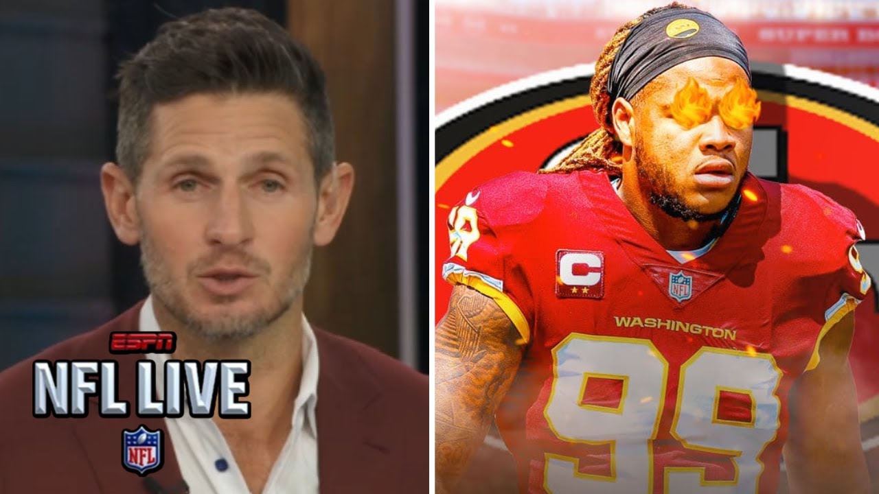NFL LIVE | They've suddenly become a team that can't stop anybody - Dan on 49ers acquire Chase Young 1 Nfl Live | They’ve Suddenly Become A Team That Can’t Stop Anybody – Dan On 49ers Acquire Chase Young
