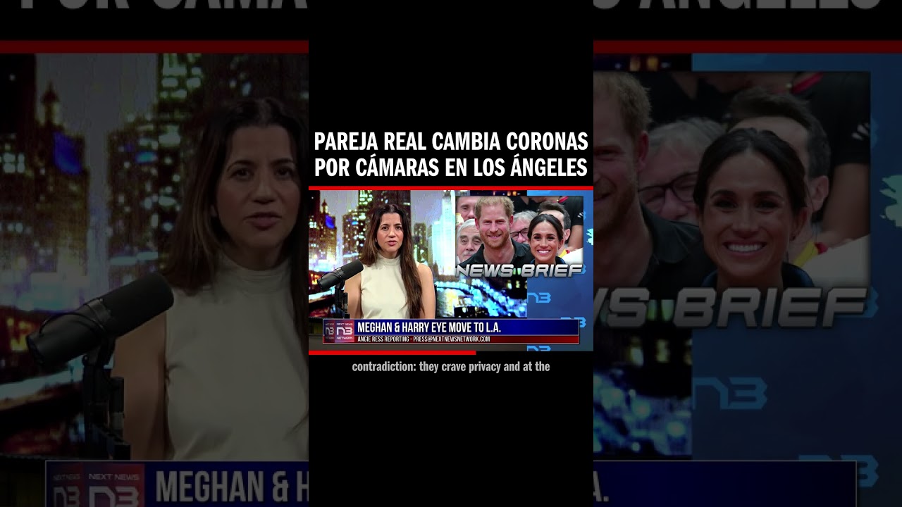 Pareja Real Cambia Coronas Por Cámaras En Los Ángeles