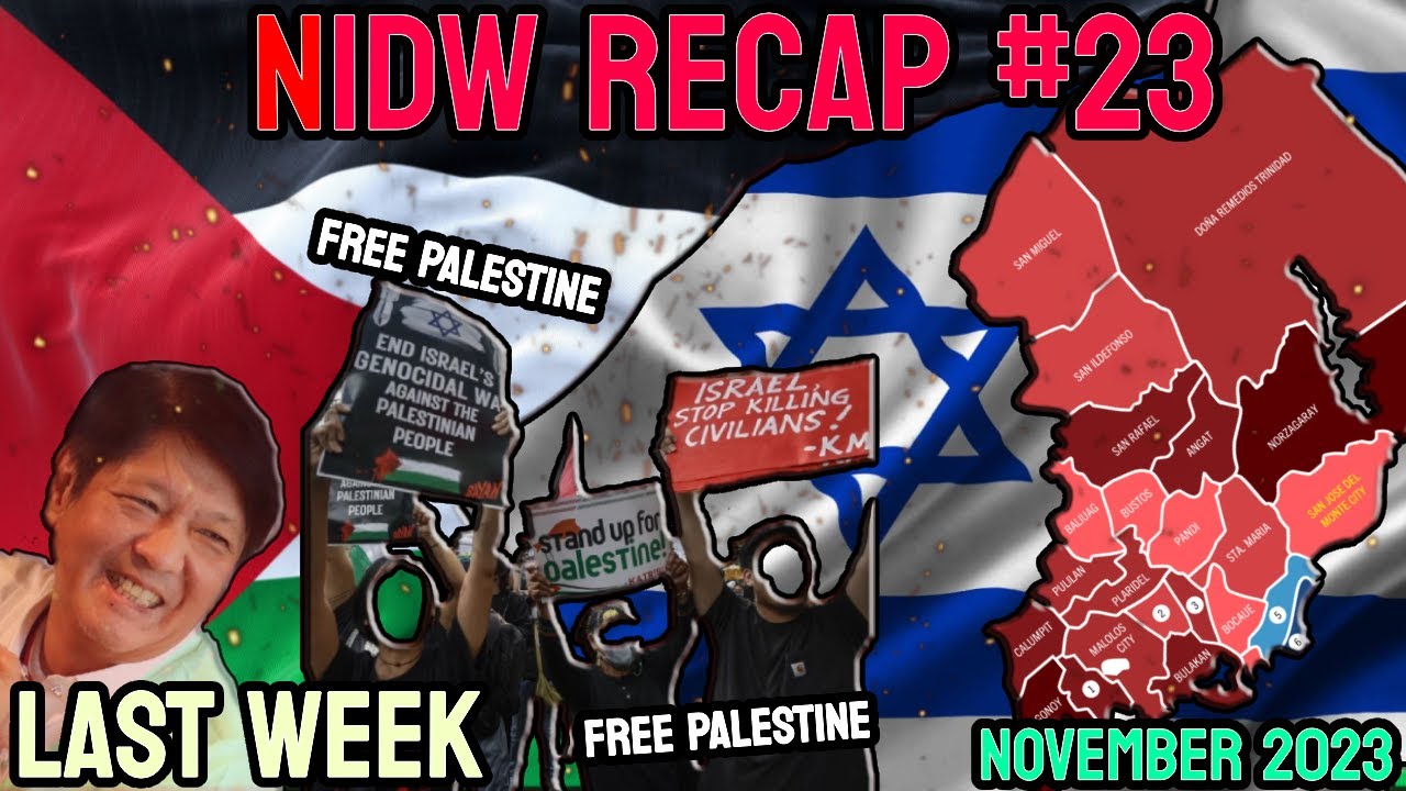 Ph Youth Protest Israel | San Jose Del Monte In Bulacan | Other Filipino News – Nidw Recap #23 #news