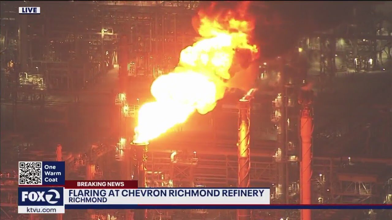 Power Outage Causes Flaring At Richmond Chevron Refinery