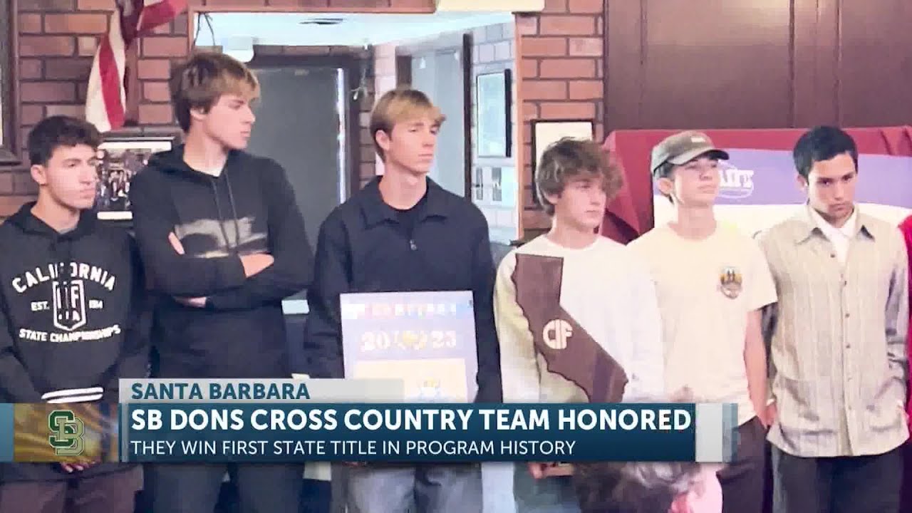 Sb Athletic Round Table Honors Dons Boys Cross Country State Title Team