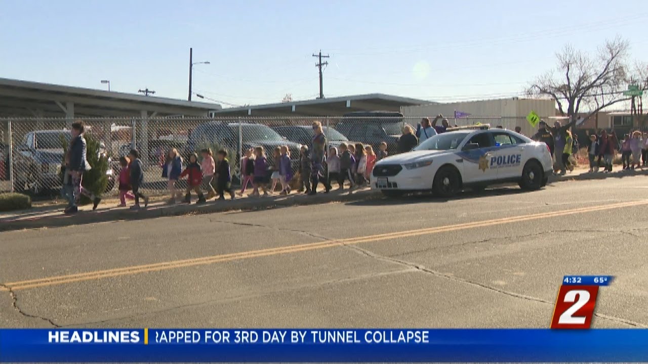 Schools Participate In Ruby Bridges Walk To School Day