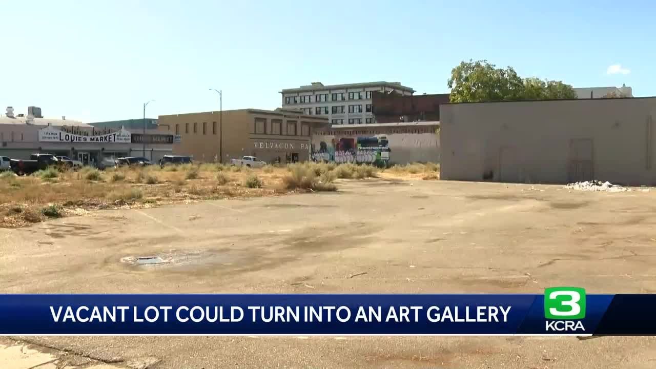 Stockton Vacant Lot Could Be Turned Into An Art Gallery