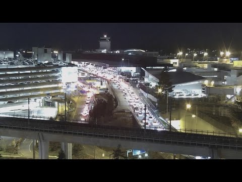 Stuck Semi Truck At Sea Tac Airport Forces Hours Long Backup