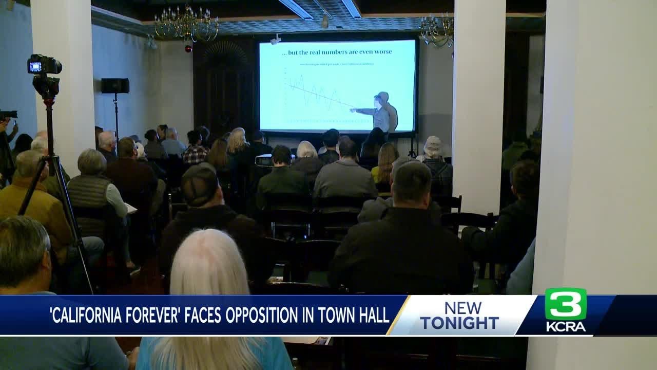 Support For California Forever’s Proposed New City Not Visible During 1st Town Hall