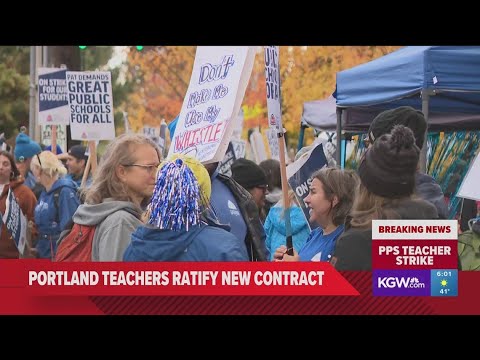 Teachers Vote To Ratify New Contract With Portland Public Schools