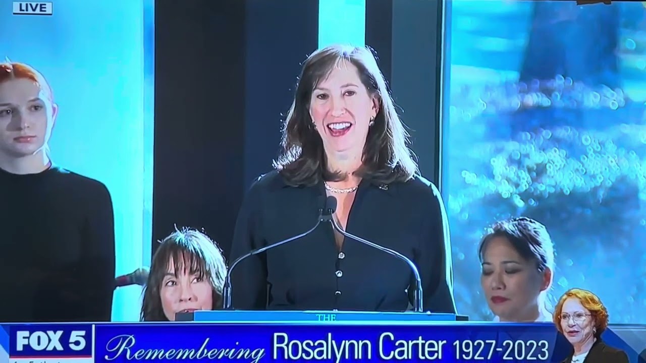 The Casket Of First Lady Rosalynn Carter Carried To Today’s Ceremony In Atlanta Georgia 2 The Casket Of First Lady Rosalynn Carter Carried To Today’s Ceremony In Atlanta Georgia
