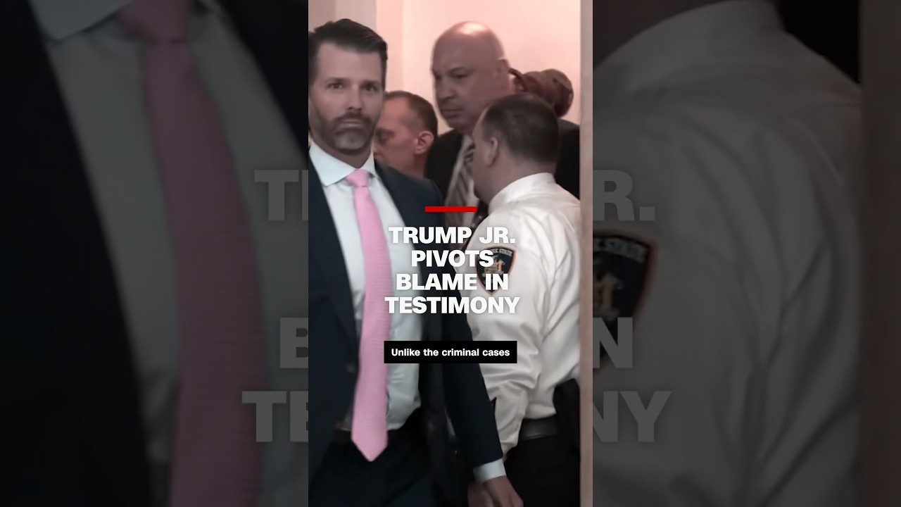 Trump Jr. Pivots Blame In Testimony