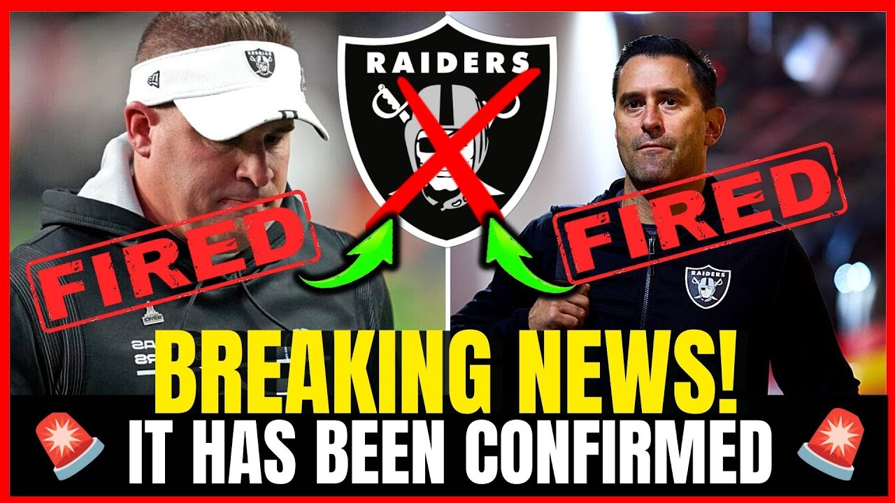 🔴😱 Urgent News! Mark Davis Fires Coach Josh Mcdaniels Las Vegas Raiders News