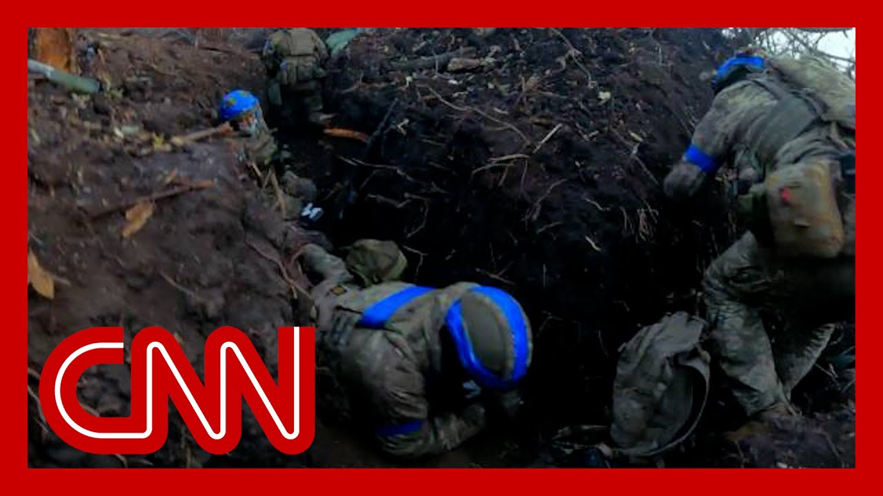 Video Shows Fierce Trench Warfare In Ukraine