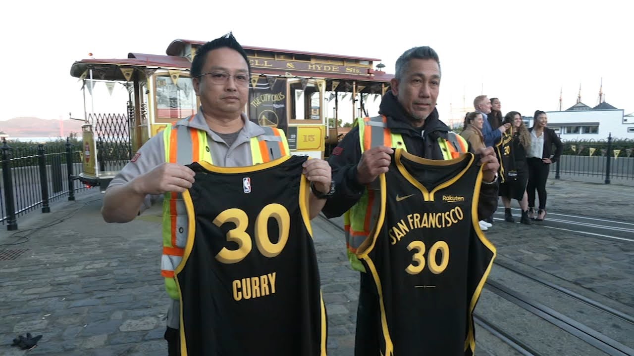 Warriors unveil new 'City Edition' jerseys inspired by 150th anniversary of SF cable cars 1 Warriors Unveil New ‘city Edition’ Jerseys Inspired By 150th Anniversary Of Sf Cable Cars