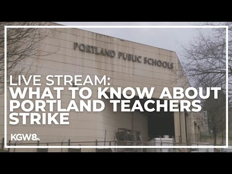 Watch Live: Portland Teachers Strike