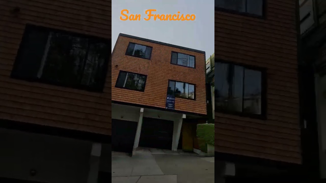 Winding Through Beautiful San Francisco Neighborhood