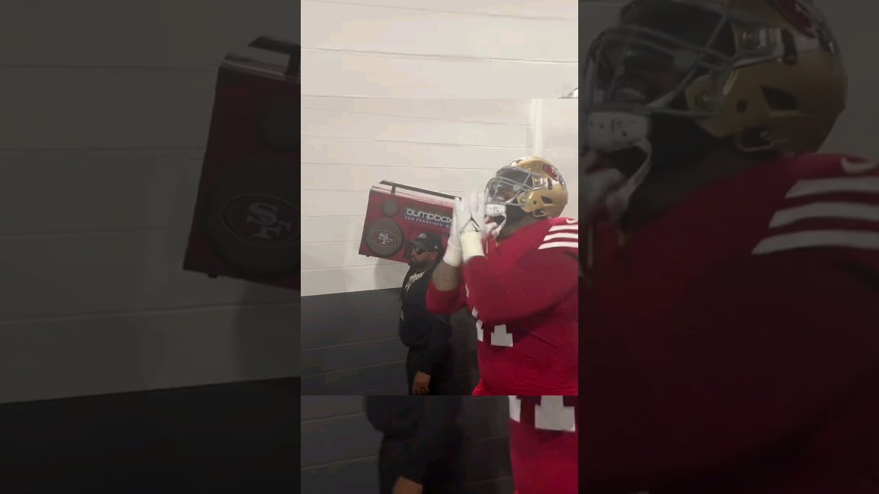 49ers Boombox Walkout Vs The Cardinals #49ers #nfl #sanfransico49ers