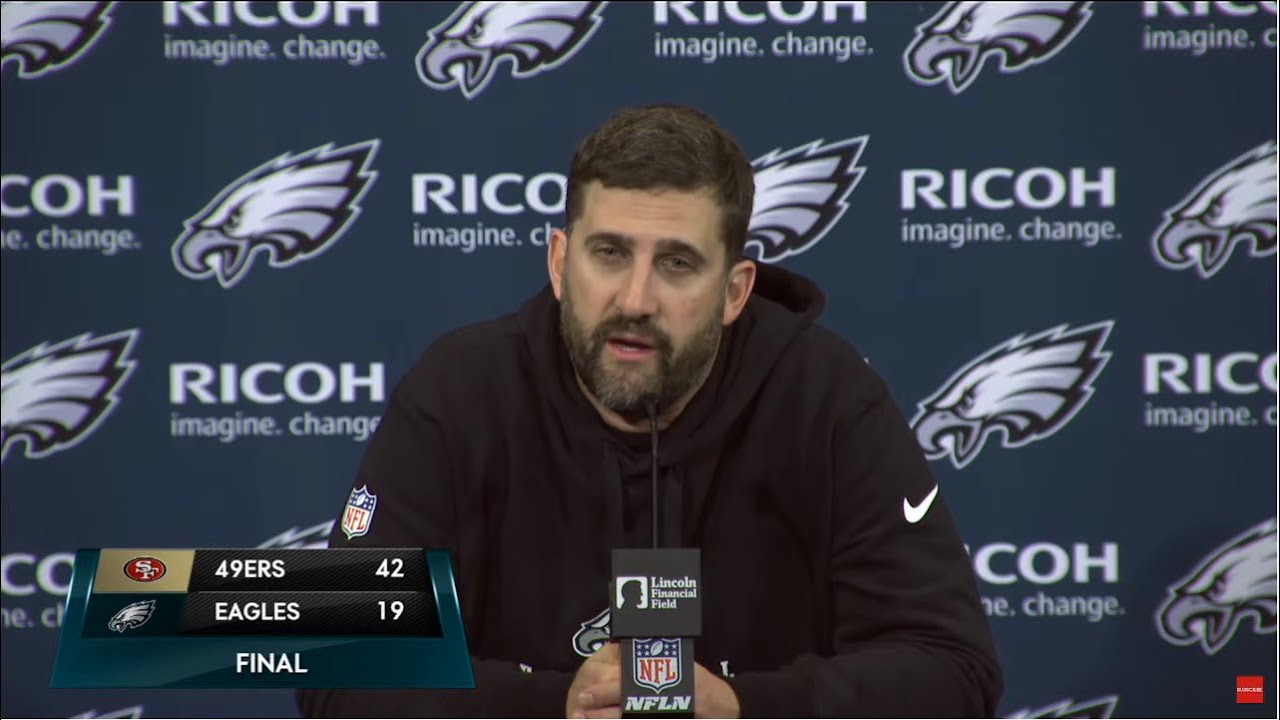 49ers Have “world Class” Talent! – Nick Sirianni On Brock Purdy Throws 4 Td In Eagles Loss To 49ers