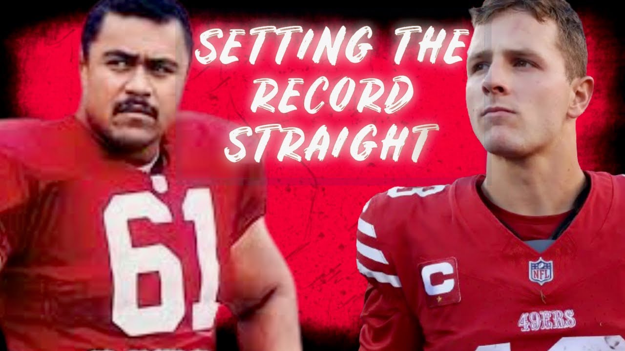 49ers Legend Jesse Sapolu Gives His Take On 49ers Brock Purdy 🦾