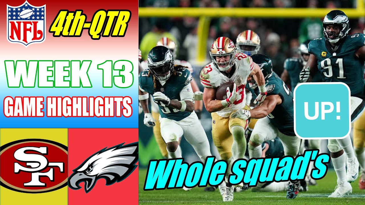 49ers Vs Philadelphia Eagles Full 4th Qtr Week 13 (12/03/2023) | Nfl Highlights 2023