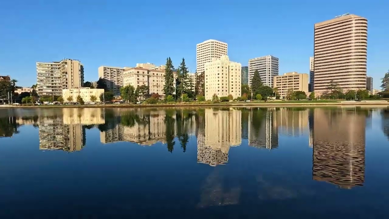 4k Lake Merritt Oakland Timewarp Walkaround