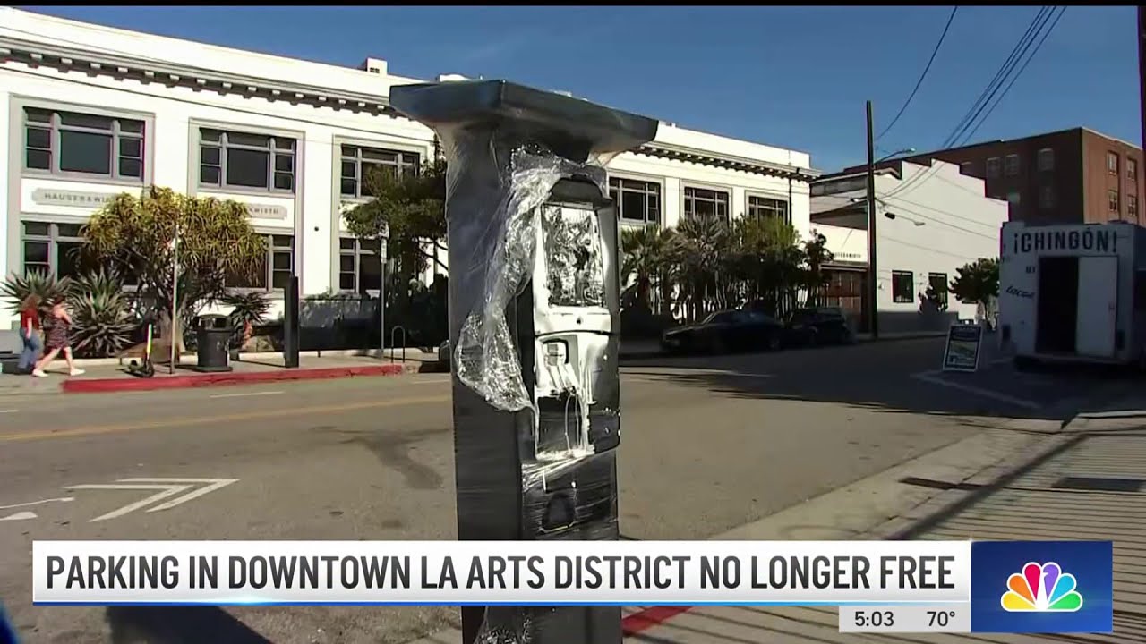 Arts District Kiosks Vandalized After Free Parking Is Eliminated