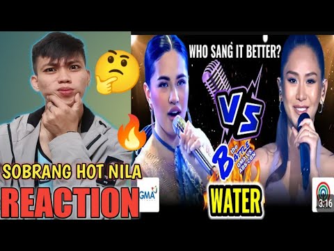 Battle Of The Star : Julie Ann San Jose X Sarah Geronimo ‘water’ | Gma Vs. Abs Cbn| Reaction