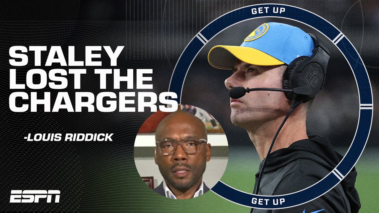 Brandon Staley Has Lost This Football Team, That’s Just A Fact! – Louis Riddick On Chargers | Get Up