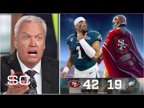 Brock Purdy Is Superman!!! – Espn Reacts To 49ers Dominate 10 1 Eagles 42 19 To Improve To 9 3
