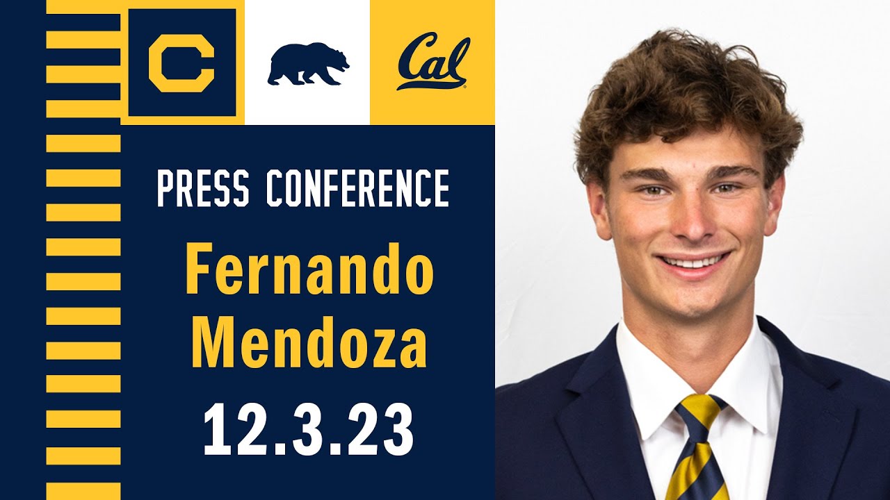 Cal Football: Fernando Mendoza Radiance Technologies Independence Bowl Selection Presser (12.3.23)