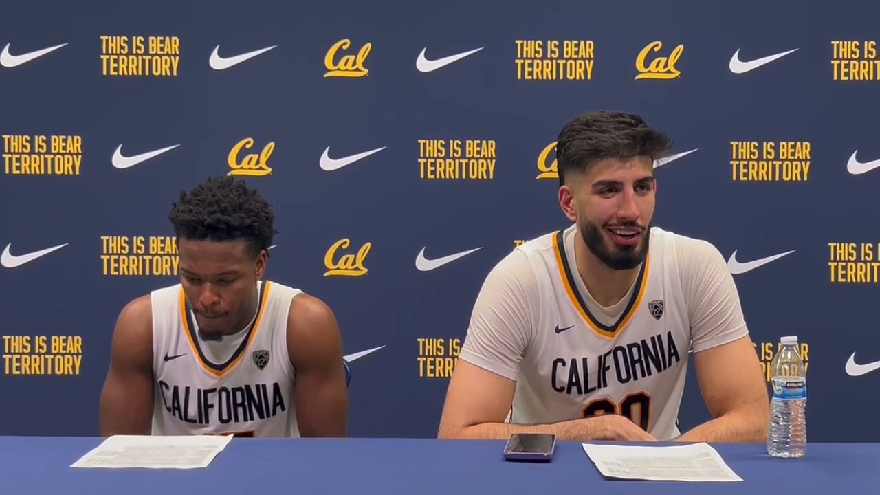 Cal Men’s Basketball: Jalen Cone & Fardaws Aimaq Postgame Press Conference Vs. Uc San Diego